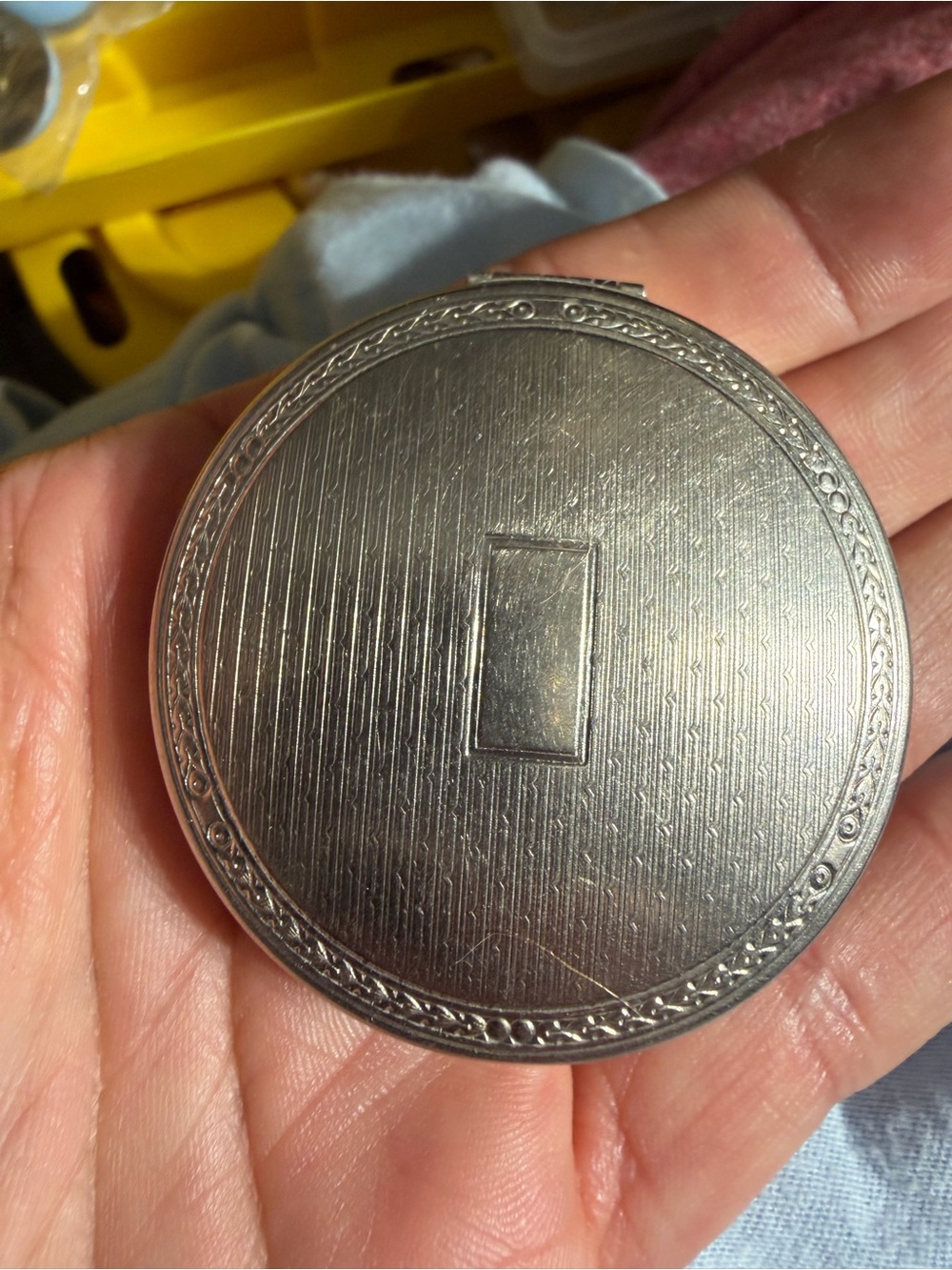 Antique Art Deco Richard Hudnut Paris Deauville Compact Patent 1924